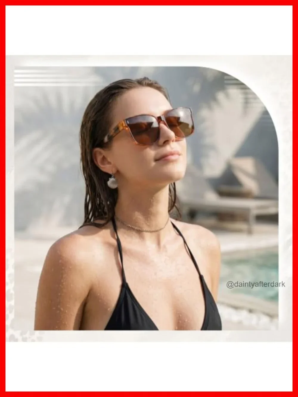 Oversized Polarized Fit Over Glasses for Women with UV400
